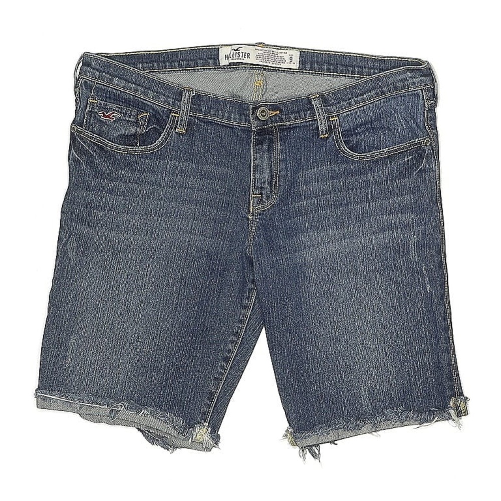 Hollister‎ Mid-Rise Rolled-Cuff Bermuda Shorts – Size 9 🌴